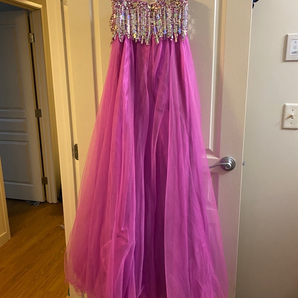 Pink Prom Dress - Picture 2 of 2